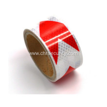 DOT-C2reflective sheeting white with redarrow